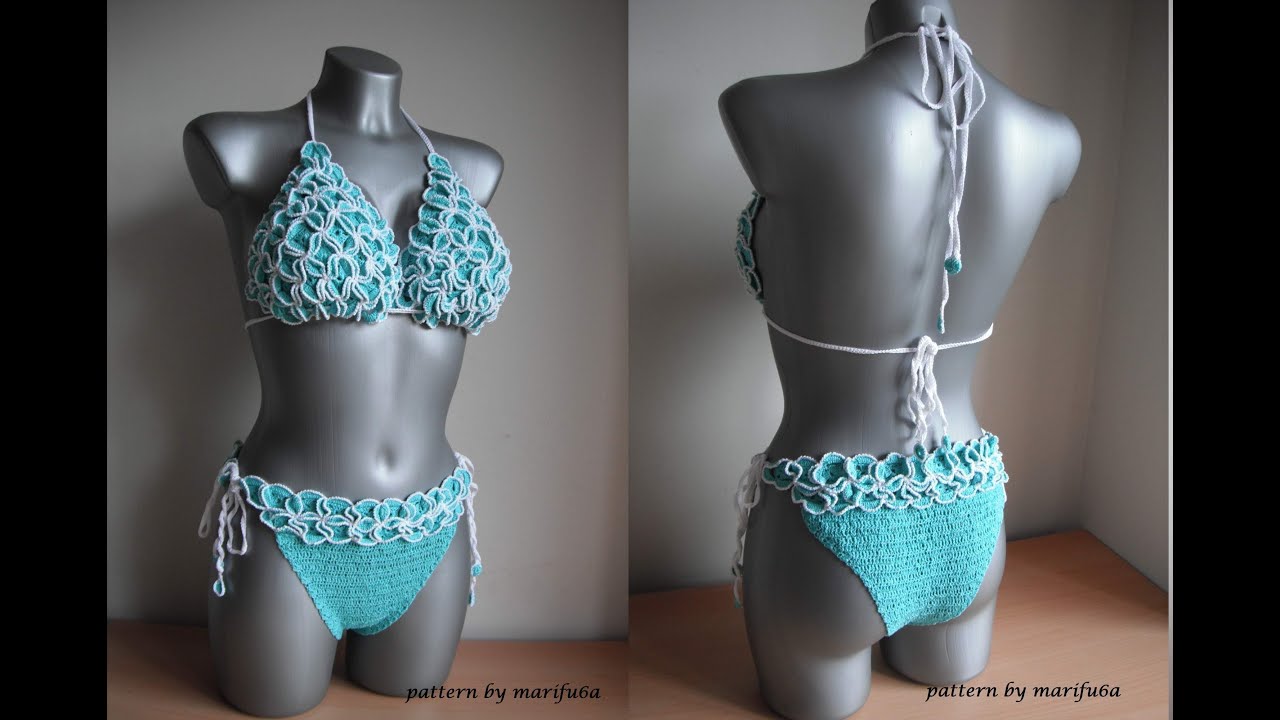 how to crochet bikini swimsuit