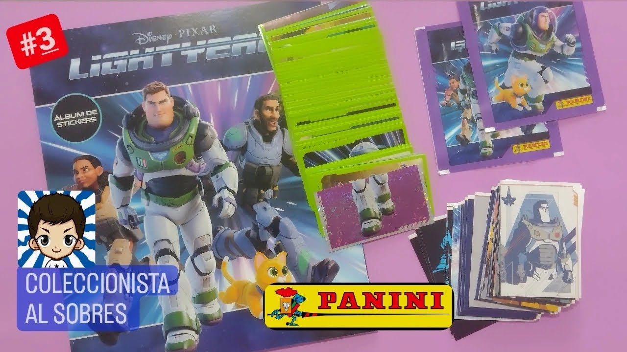 &Aacute;lbum panini Lightyear | Pegando estampas
