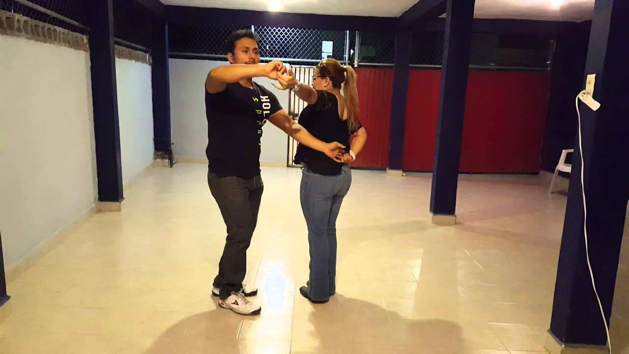 Aprende a Bailar Los Pasos Basicos de la Cumbia en Pareja #9 (BASICOS 3)