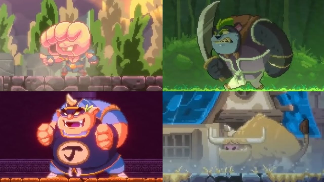 Alex Kidd in Miracle World DX All Bosses