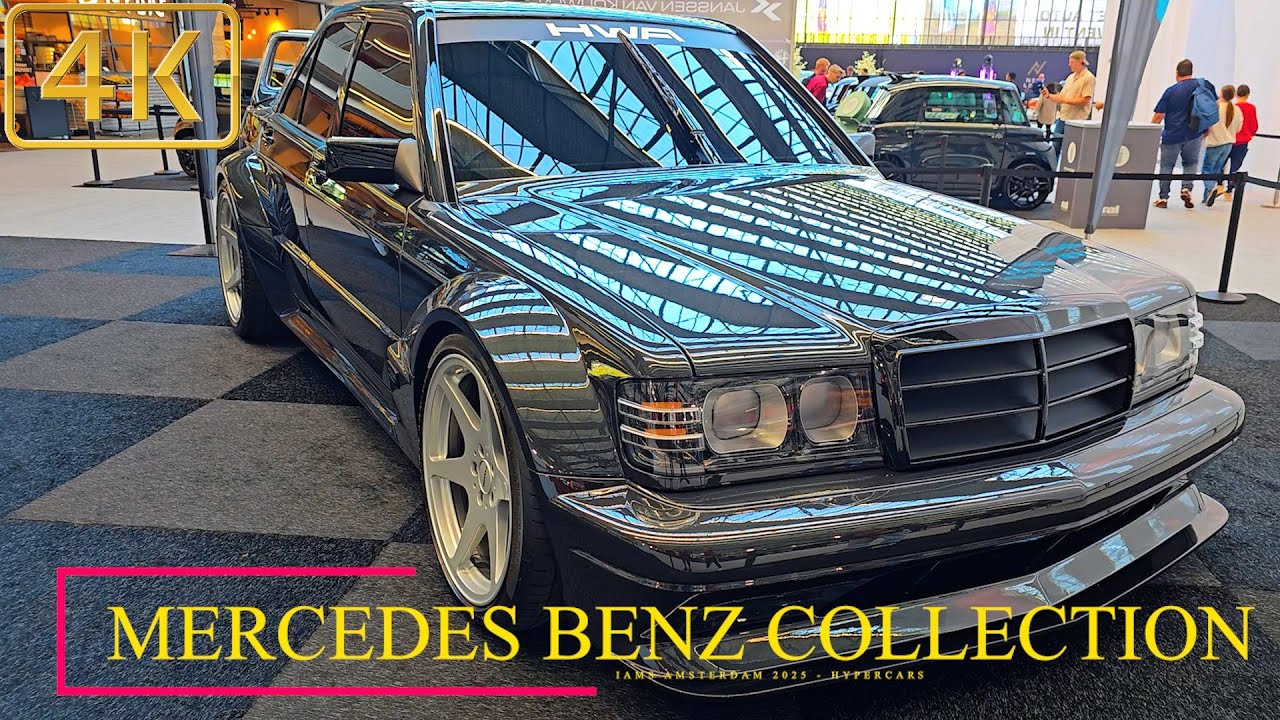 Mercedes-Benz 190E EVO II | IAMS Amsterdam Motor Show 2025 [4K Walkaround]