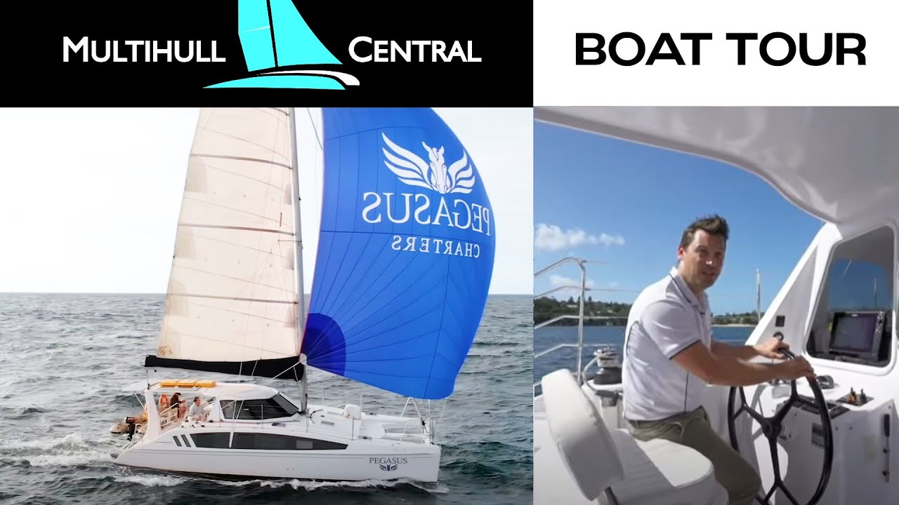 Sailing the Seawind 1160 catamaran - Award winning catamaran under 40 feet  [BOAT DEMO]