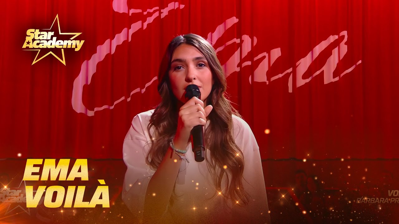 Ema chante &laquo; Voil&agrave; &raquo; de Barbara Pravi | Prime 2 | Star Academy 2025