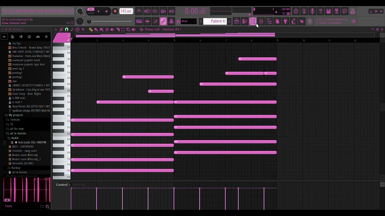 (with presets) How ALL IN MOTION was made by Yung Fazo