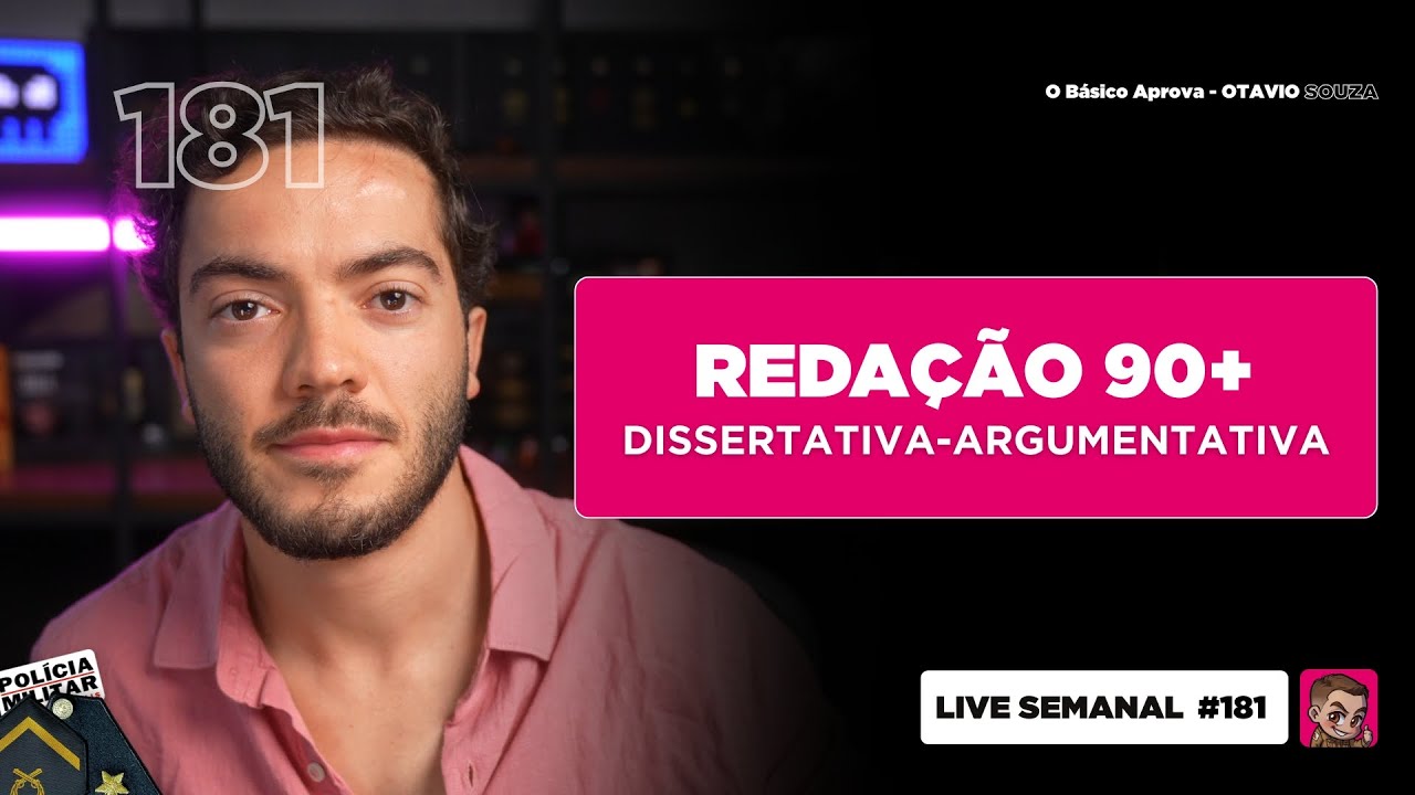 Guia Definitivo: Redação Nota 90+ | Mentoria OBA | Live #181