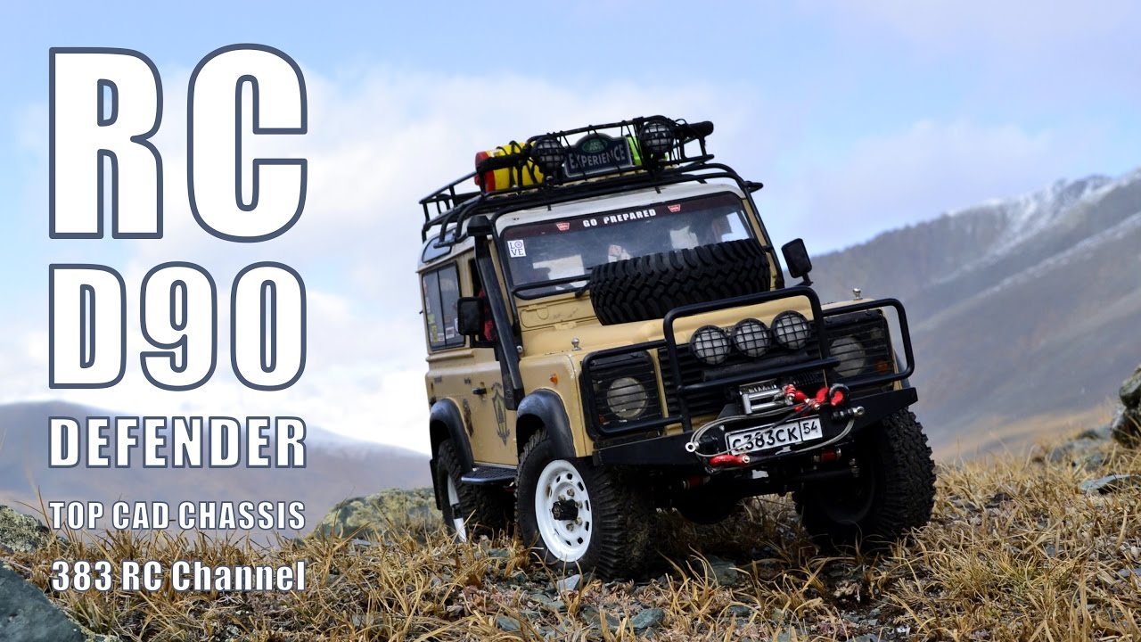 RC Defender D90 - Great travel in the Altai mountains Part #1/2 - Offroad Extreme