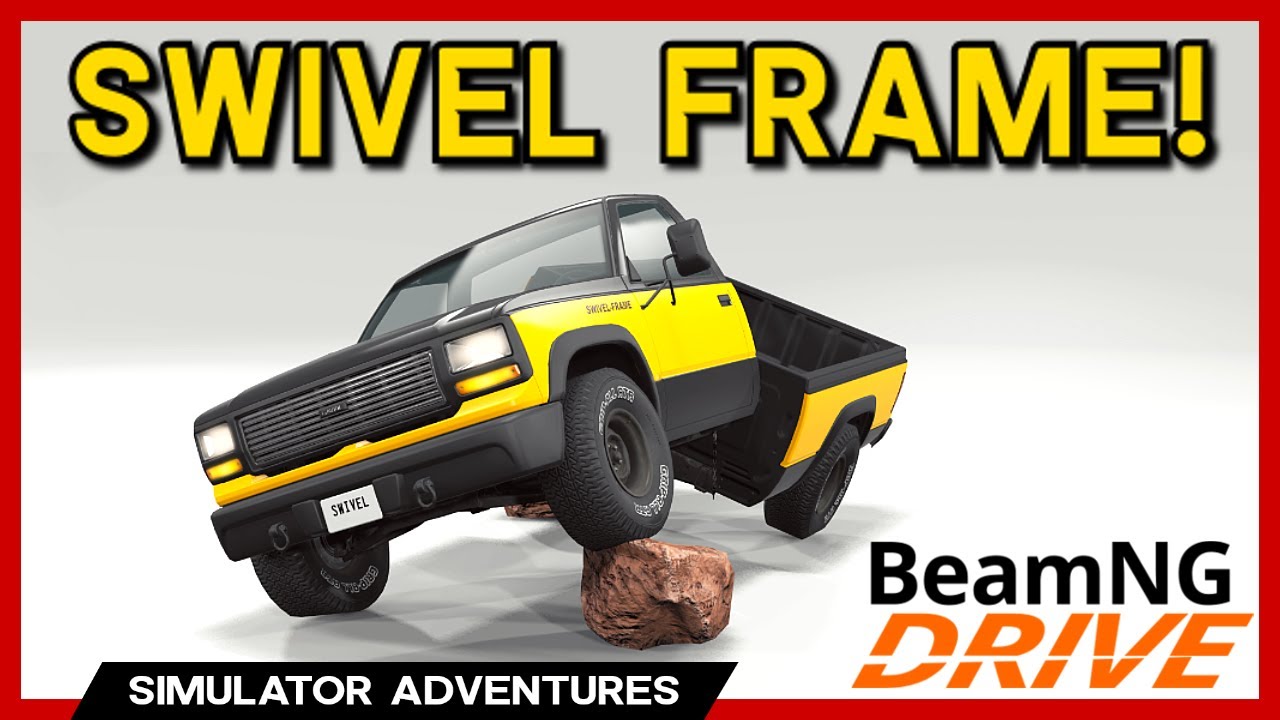 BeamNG - INSANE SWIVEL FRAME D-SERIES MOD!