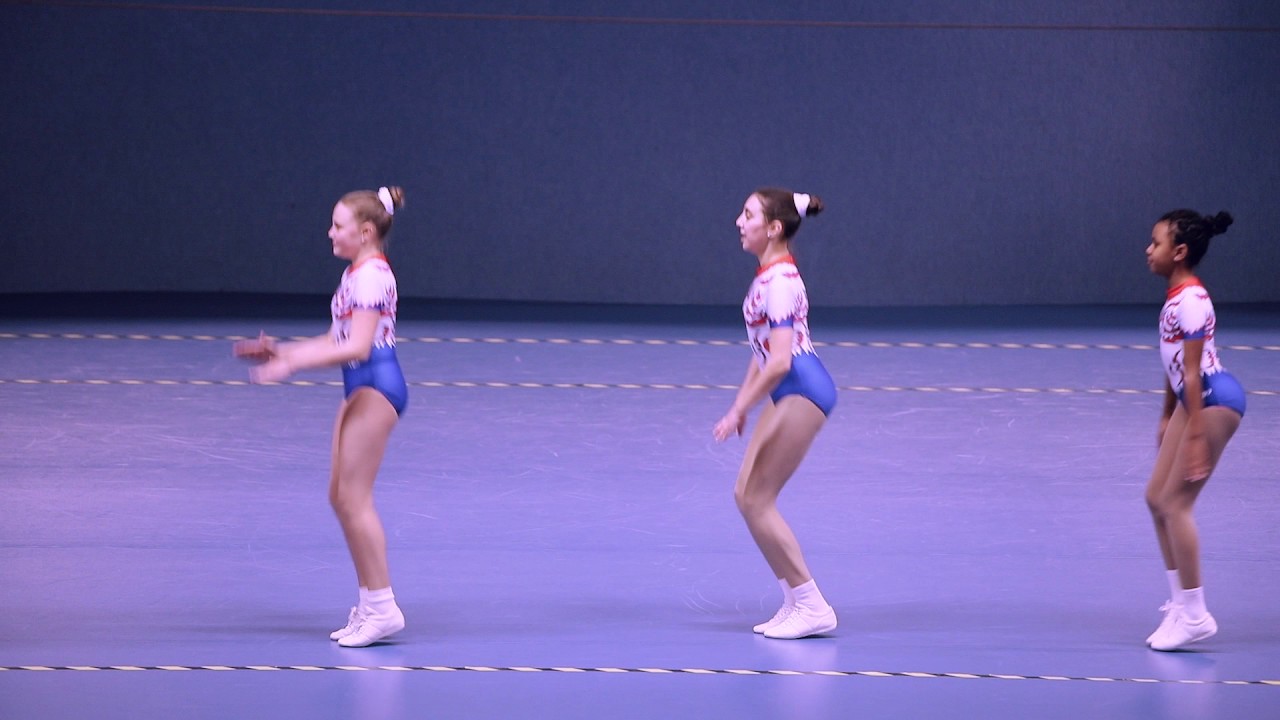 Aerobic Gymnastics - Järfällagymnasterna inför SM 2017