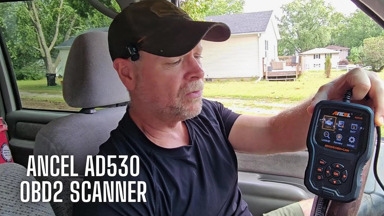 Диагностический сканер ANCEL AD530 OBD2