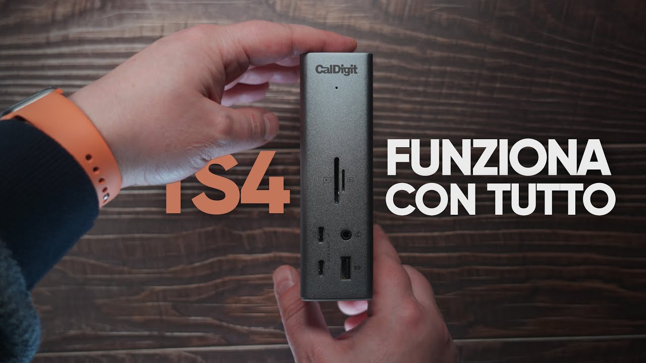 CalDigit TS4: il Dock definitivo Thunderbolt / USB-C