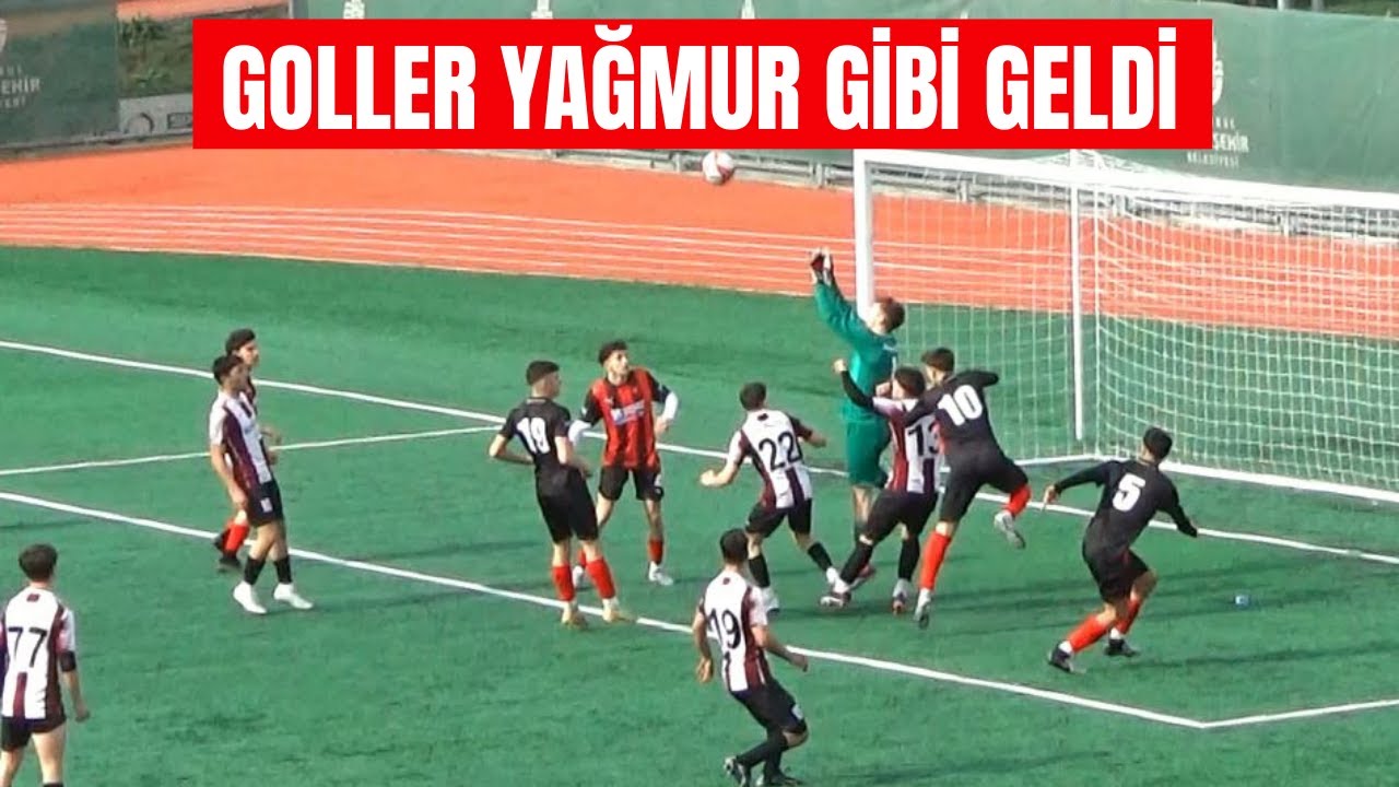 GOLLER YAĞMUR GİBİ GELDİ / KÜÇÜKÇEKMECE İDMAN YURDU - AVCILAR GENÇLERBİRLİĞİ U18 MAÇ ÖZETİ