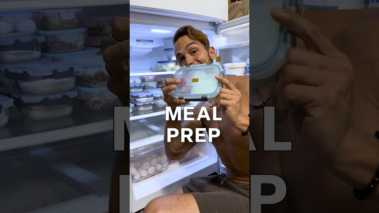 How I Meal Prep For The Whole Week!👨&zwj;🍳