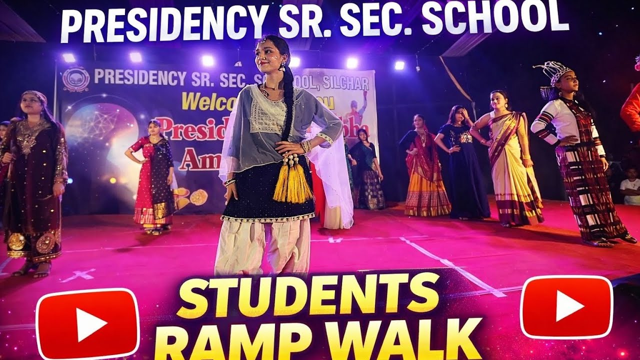 Presidency Ka Jalwa ✨ | Students Ramp Walk Performance | Presidency Secondary School l Azhar MotionX