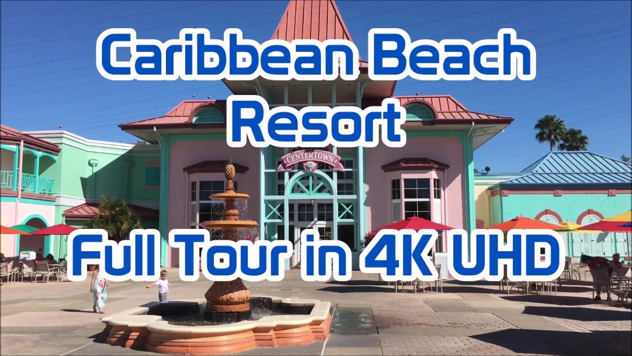 Caribbean Beach Resort | Full Tour | 4K UHD | WDW
