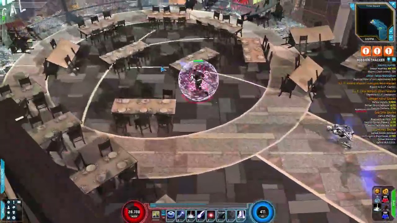 ReUpload - Cable v Ultron 1:46 (2363ip) - Marvel Heroes TAHITI