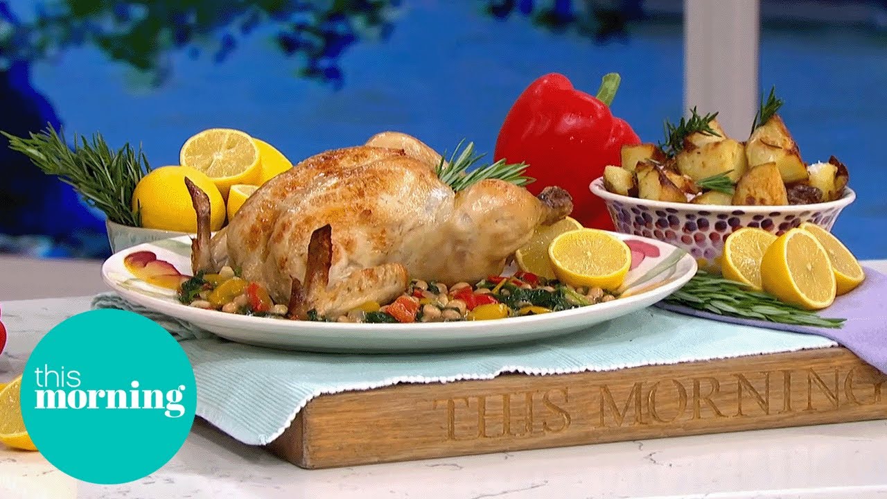 Phil Vickery’s Lemony Roast Chicken Perfect For A Summer Sunday! | This Morning