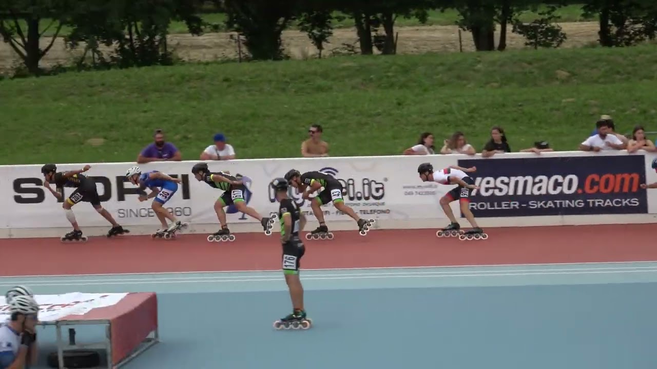 [great gesture of sportsmanship] Campionati Italiani Pista A-J-S 2024 - S/M 1000m sprint, semifinali