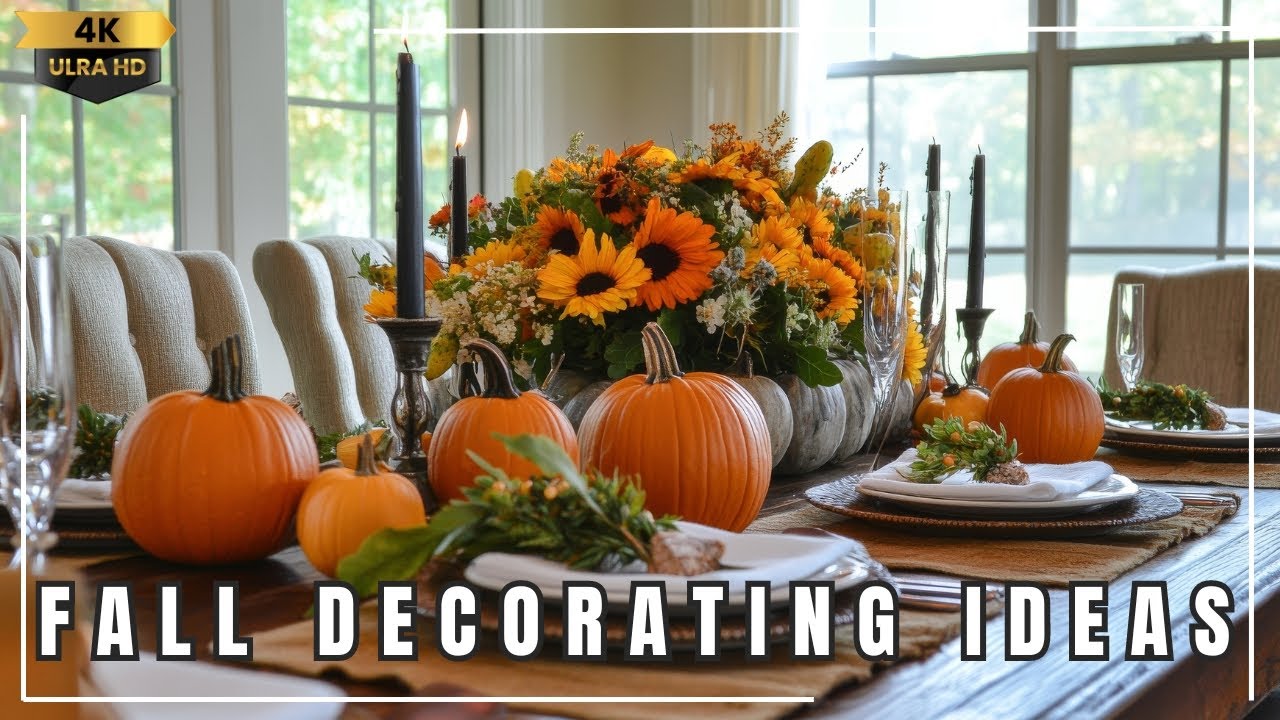 Sustainable Fall Decorating Ideas : Eco Friendly Tips for a Modern Autumn Home