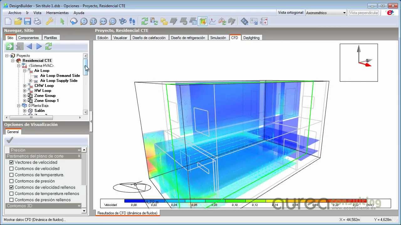 DesignBuilder Simulación Energética de Edificios