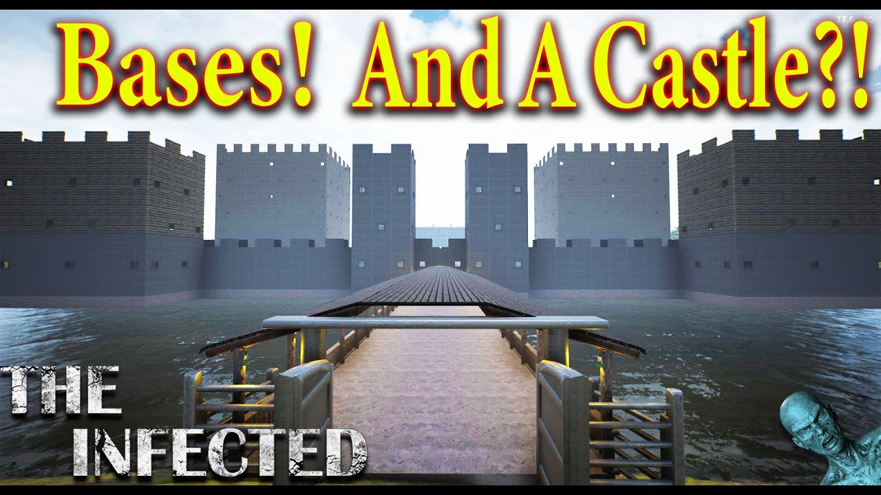 The Infected Gameplay Base Building | Can we Build a Castle?