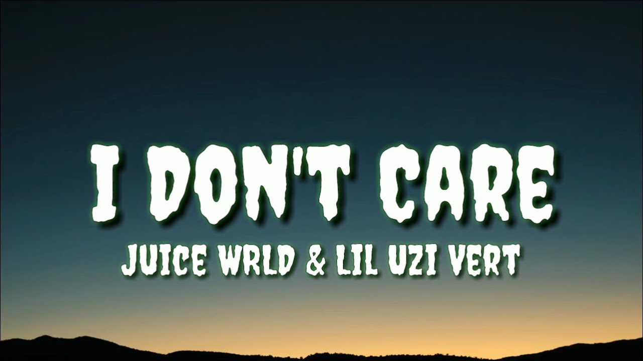 Juice WRLD ft. Lil Uzi Vert - I Don't Care (Prod by. Jaden's Mind) (Lyrics)