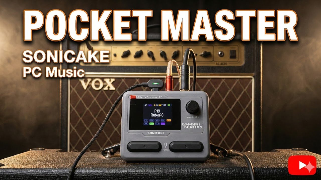 POCKET MASTER SONICAKE - Timbres