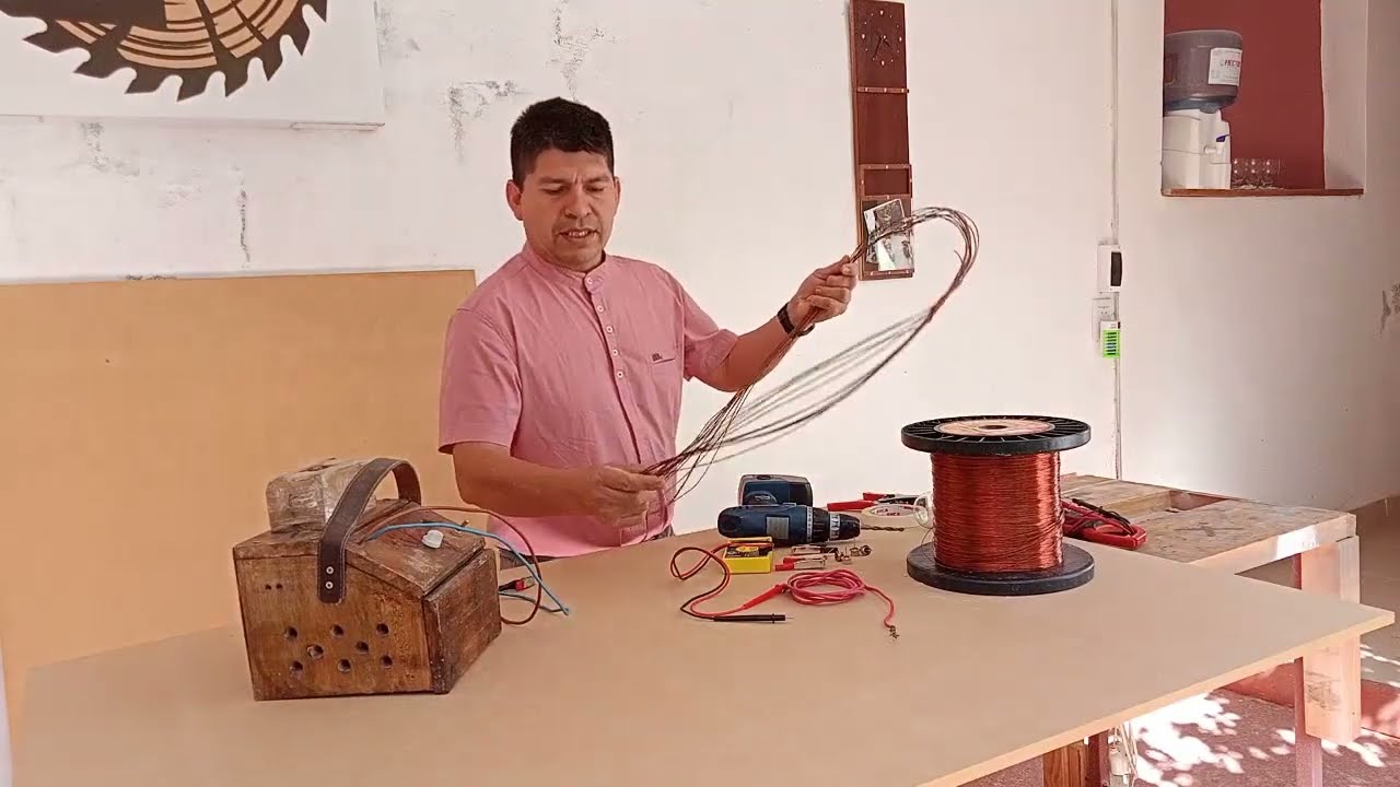 Cargador toroidal desde cero video 1