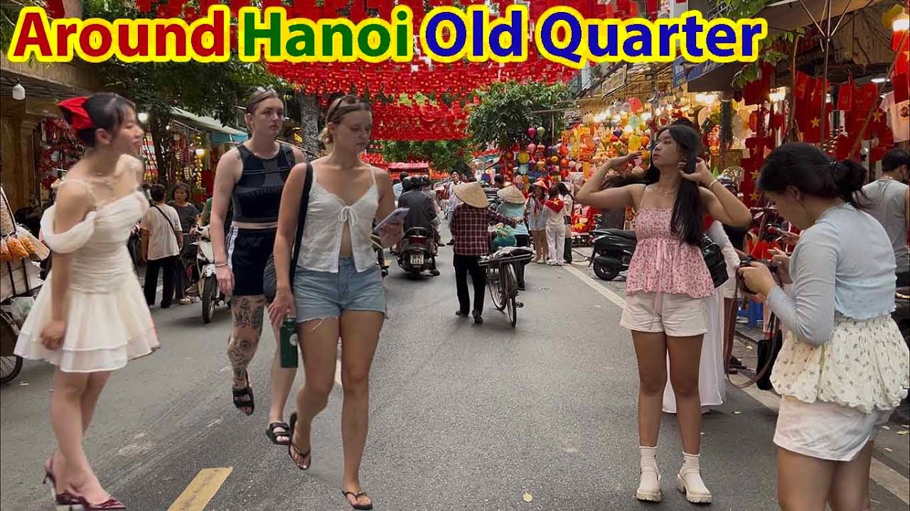 Toàn Cảnh Phố Cổ hà Nội Đẹp Chưa Từng Thấy - Around  Hanoi Old Quarter