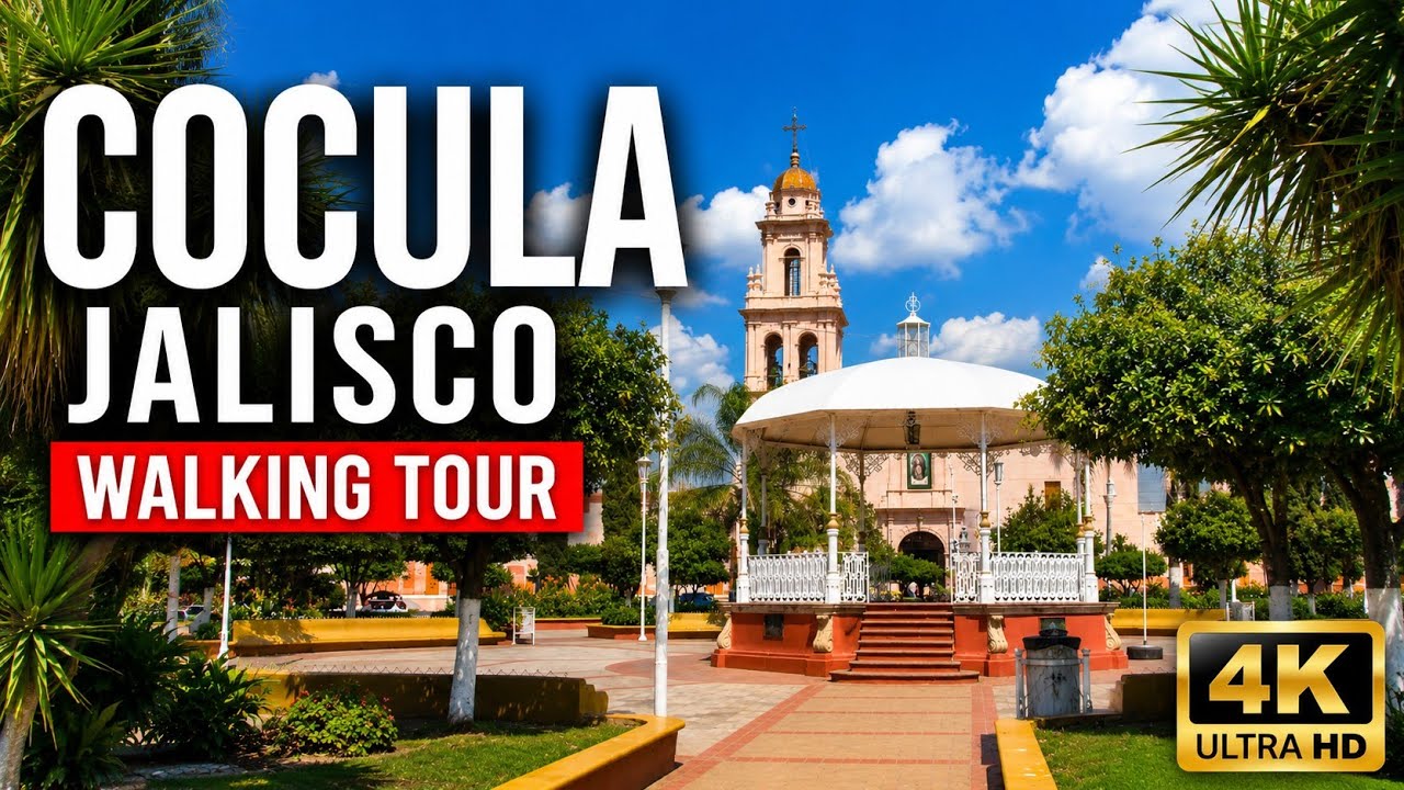 Cocula Pueblo Mágico y Cuna del Mariachi 🎺 | 4 K Walking Tour | Jalisco  🇲🇽