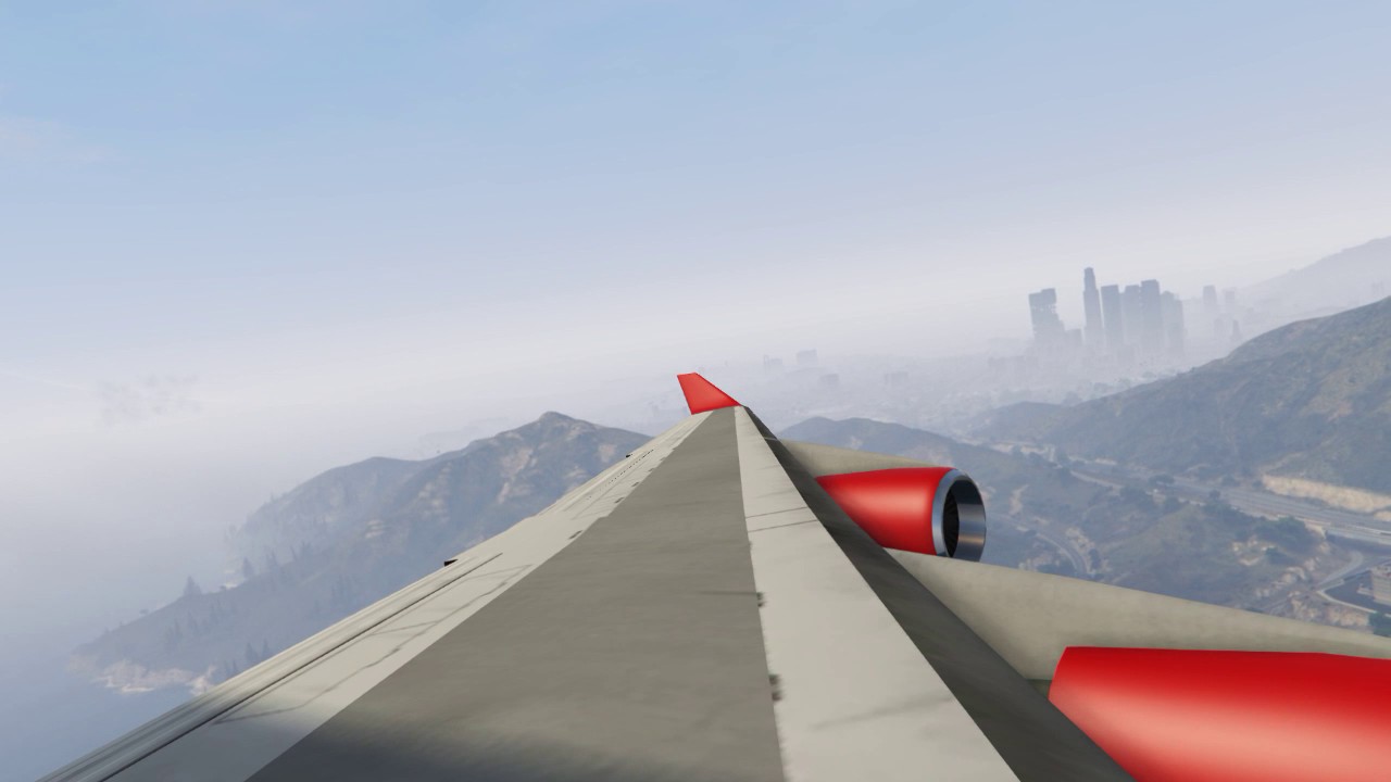 Gta 5 LSIA to SS ( wing view )