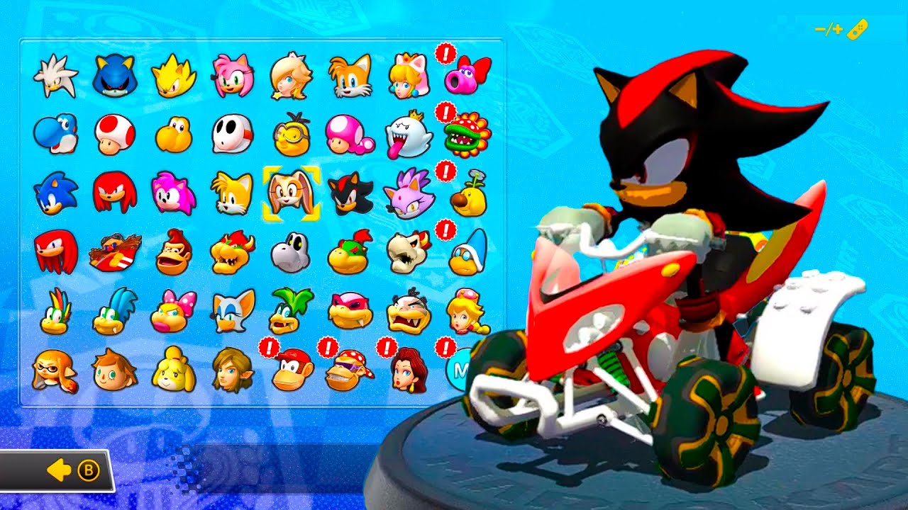 Mario Kart 8 Deluxe MEGA Pack Sonic!
