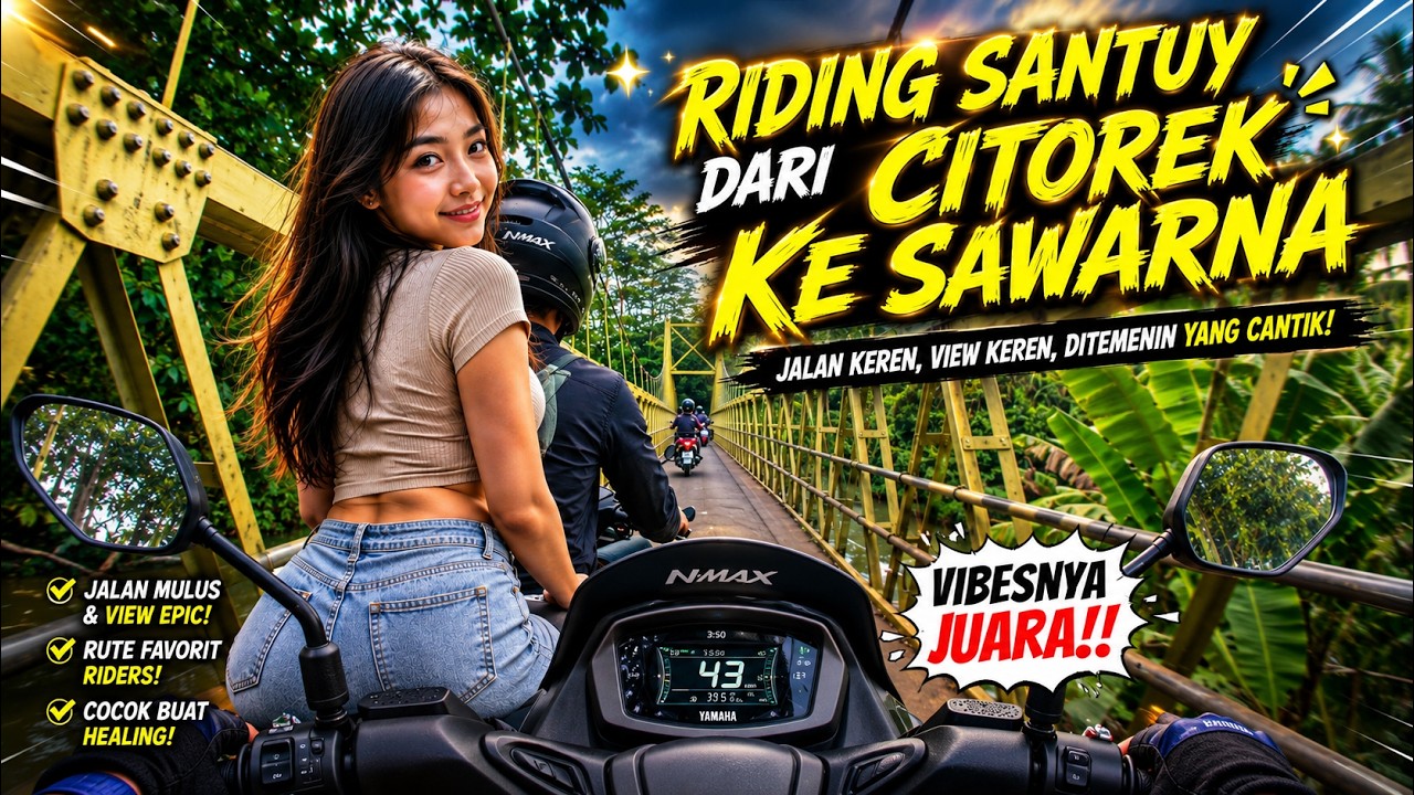 Jalur Indah & Extreme di Banten! Citorek menuju pantai Sawarna