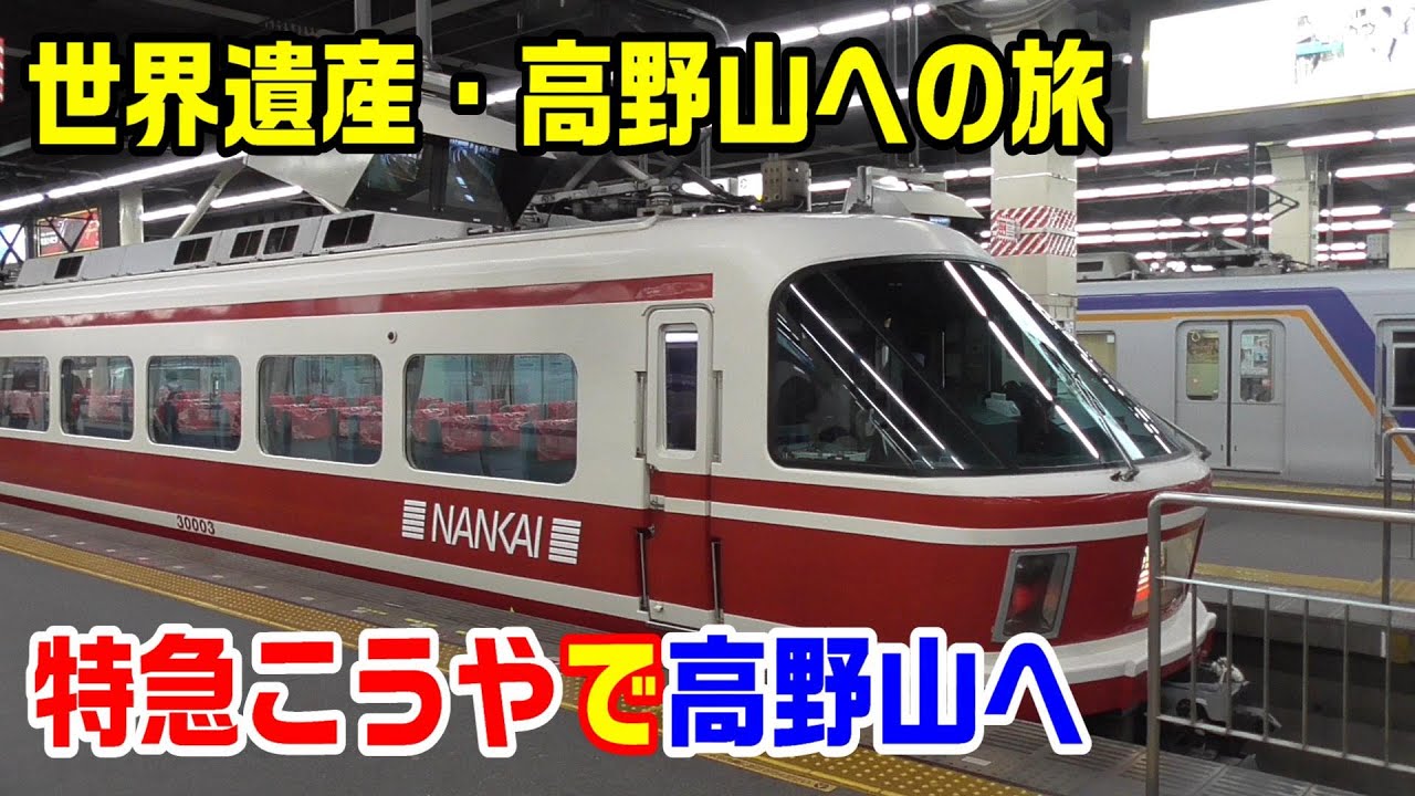 （１）世界遺産の高野山への旅～南海電車・特急こうやにて高野山へ～高野山ケーブル～20210722-02～Japan Rallway Nakai Koya Line～