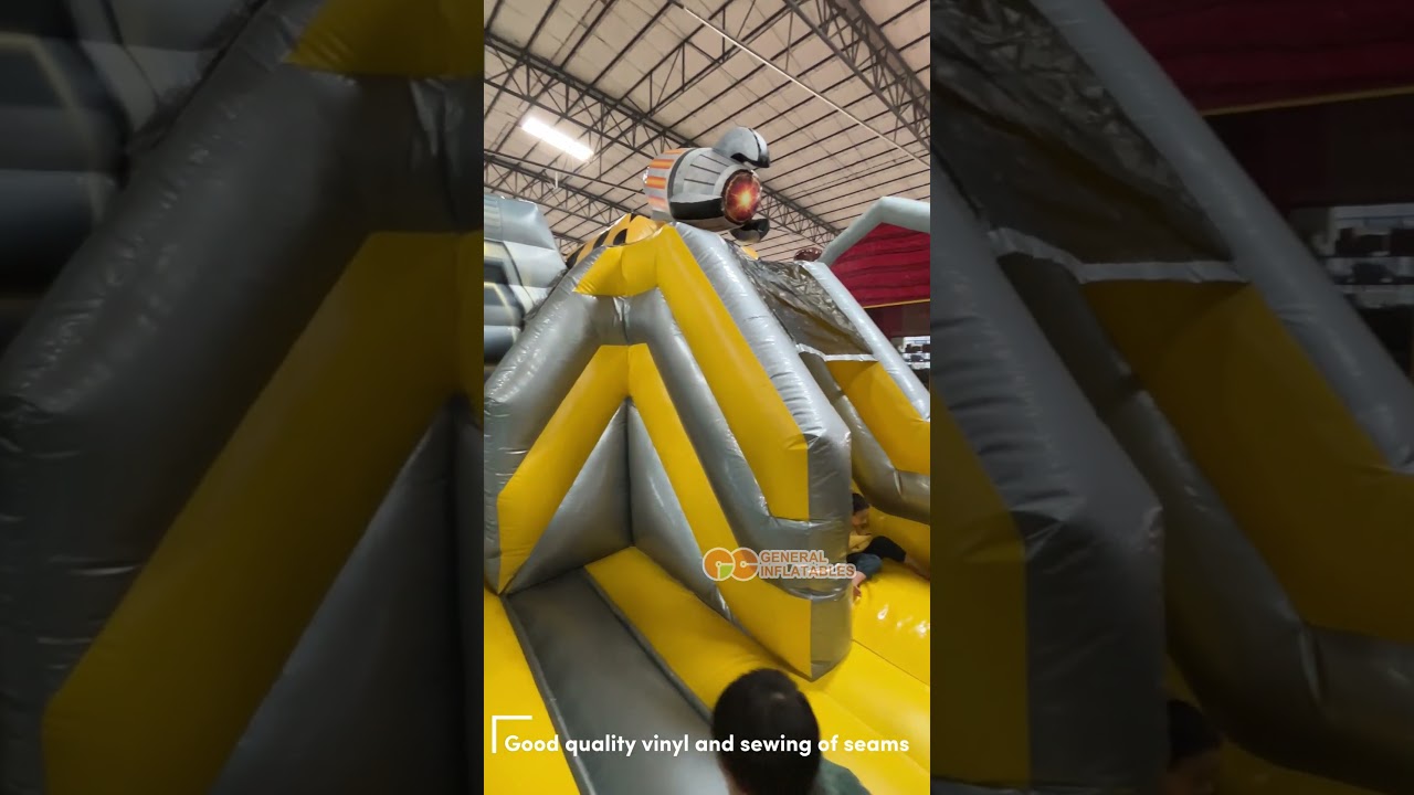 GCO-049 Giant Robot Combo #bounce #inflatable combo# bounce castle
