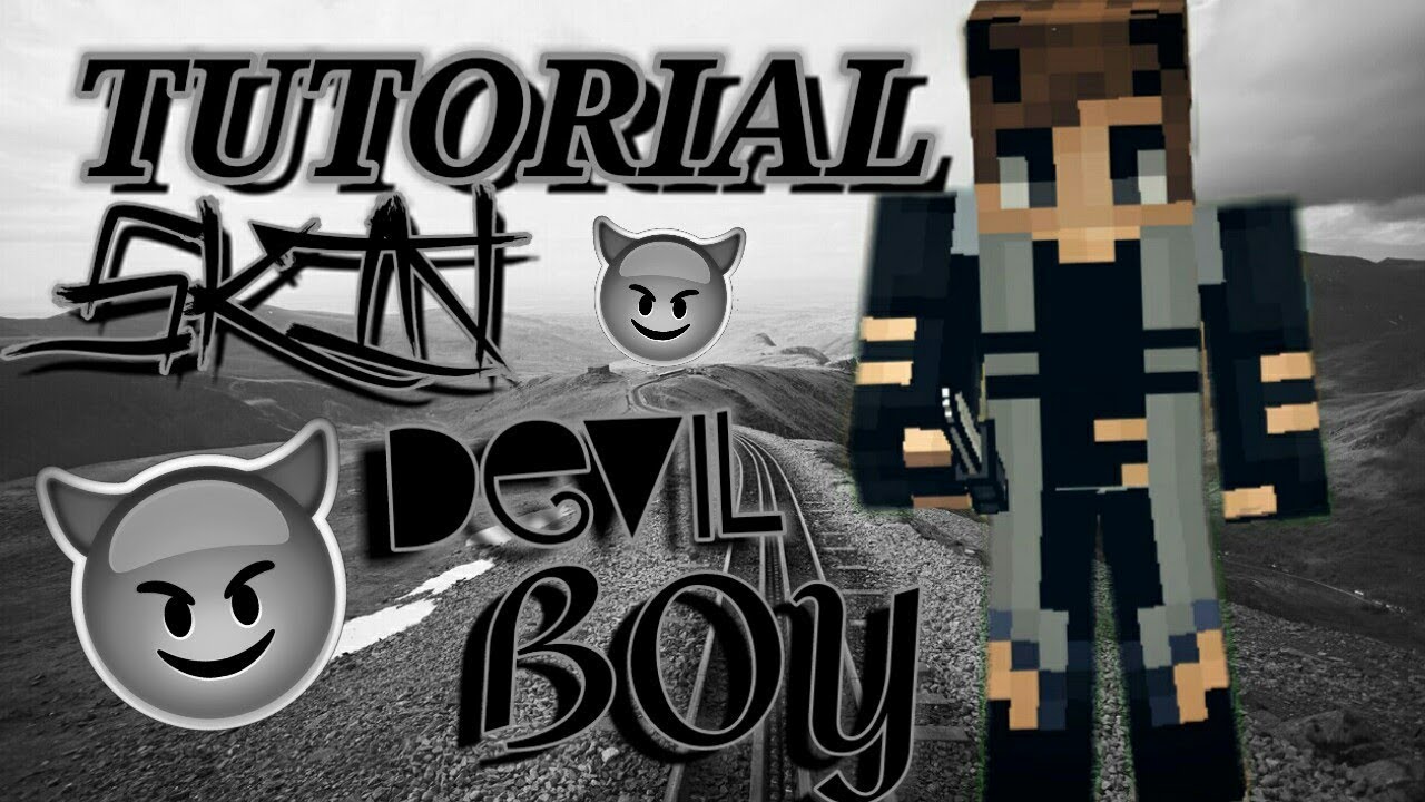 TUTORIAL: Skin Devil Boy (Pixel Gun 3D)-Free Copy😈