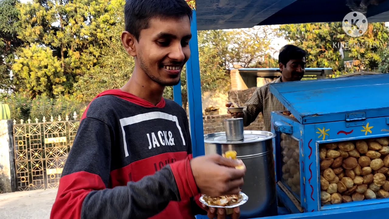 Authentic Golgappa Wala At #Jharsuguda