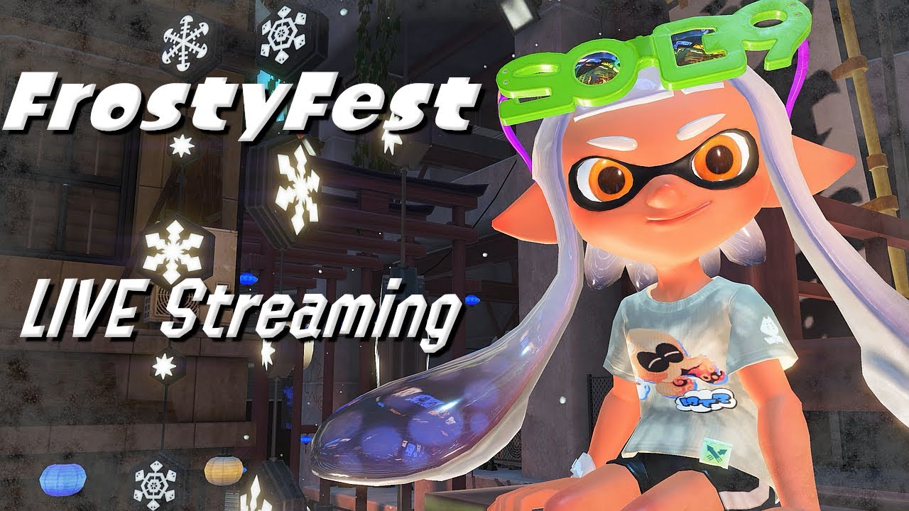 LIVE STREAM - FrostyFest Splatfest (🧑Team Solo)