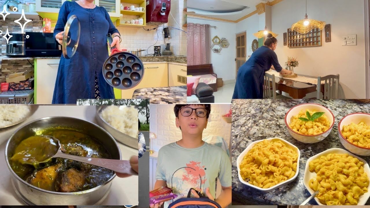 🌼Back to Reality: Easing into Household Chores After a Vacation / Cook & Clean/ Easy Macoroni