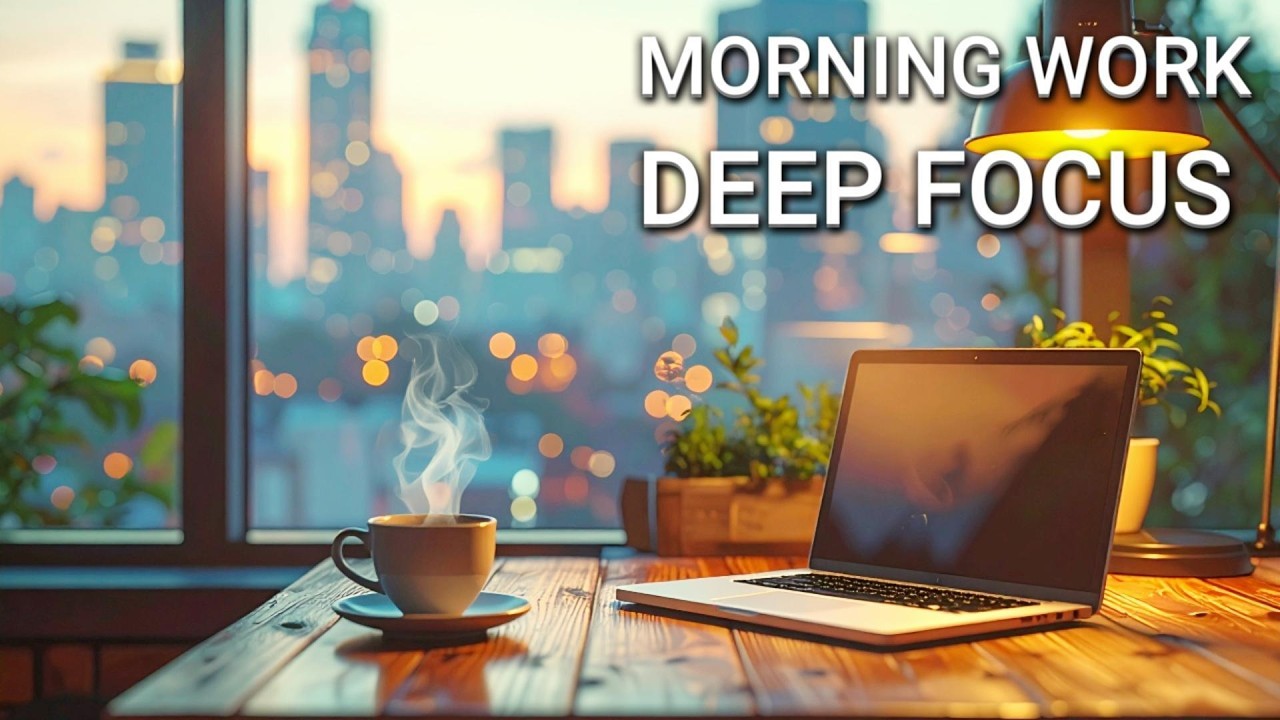 Morning Cafe Work Session – Deep Focus Music (2 Hours)