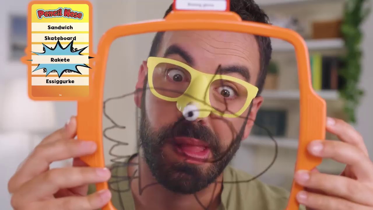 PENCIL NOSE - Partyspiel - Teaser (DE) Piatnik
