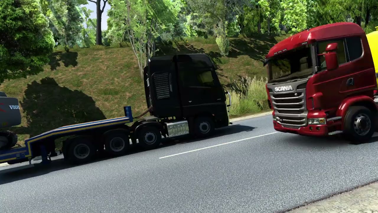 EURO TRuCK map hatari tamu sana