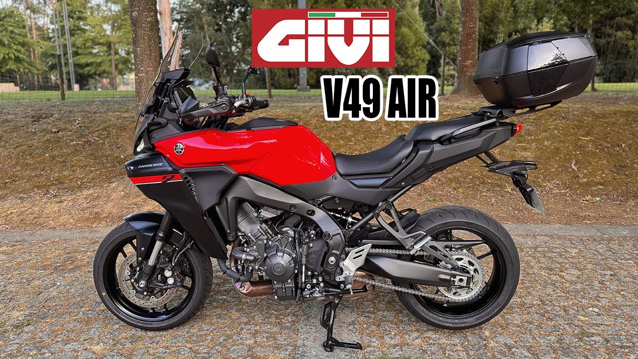 Topcase Givi V49NB Air + Rear Rack SRA2171