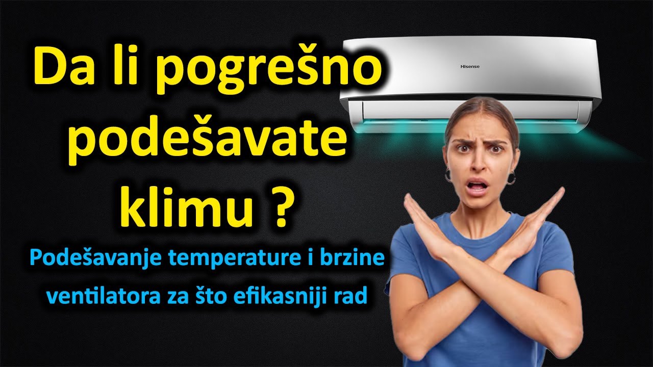 Pogre&scaron;no pode&scaron;avanje klime vodi manjoj efikasnosti i većim računima