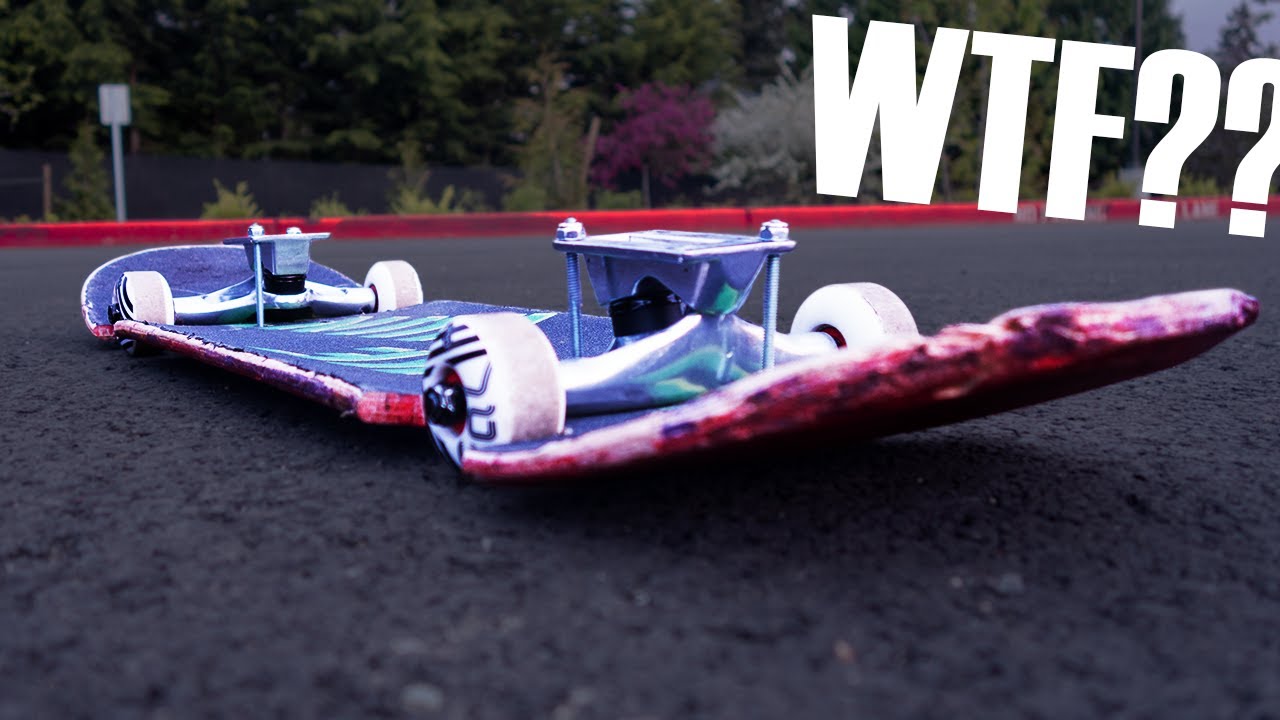 Building a SLAMMED SKATEBOARD?!