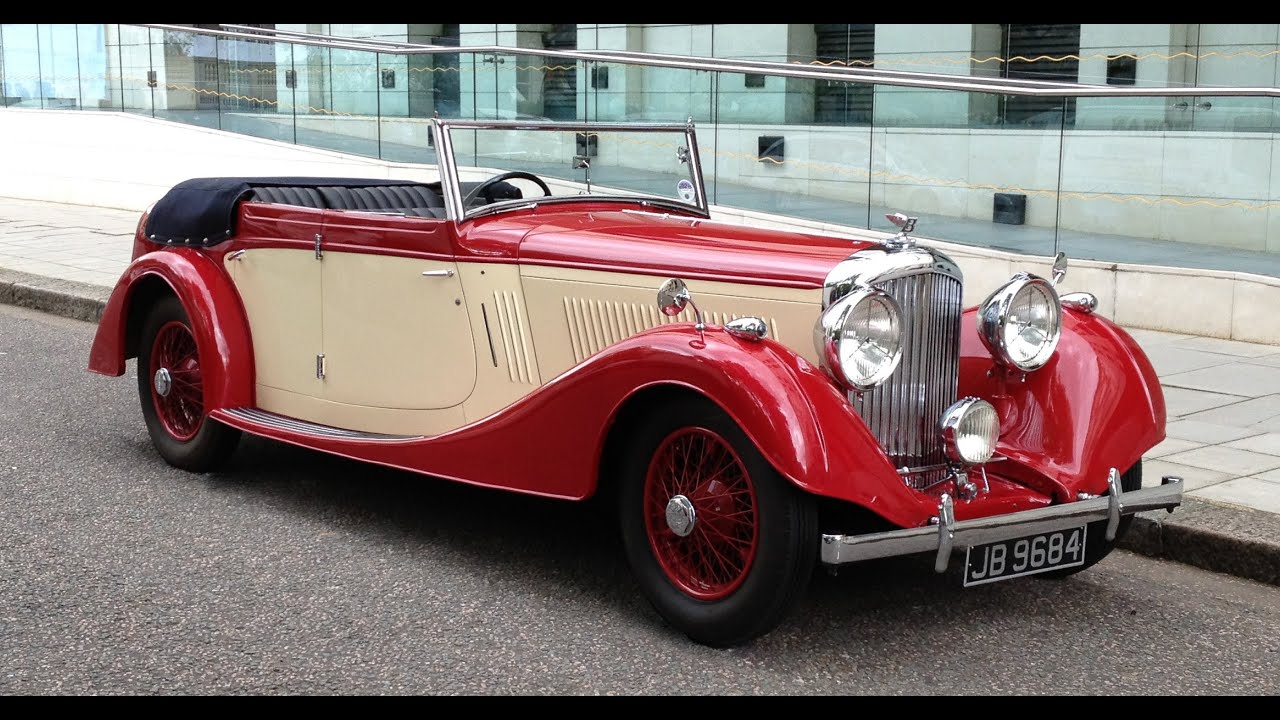 1936 Bentley 4 1/4 All Weather Tourer by Vanden Plas 