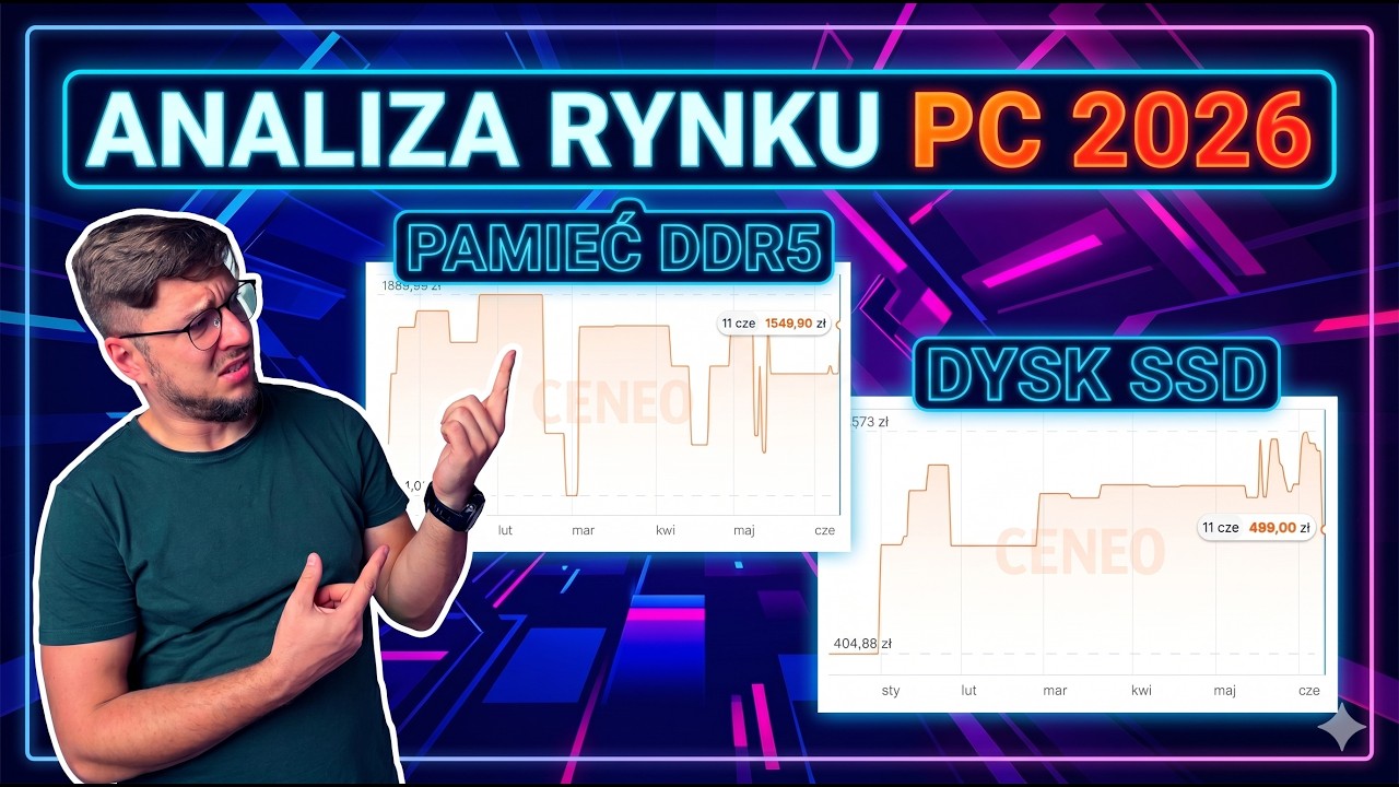 Rynek komponent&oacute;w PC ~ podsumowanie pierwszej połowy 2026 roku