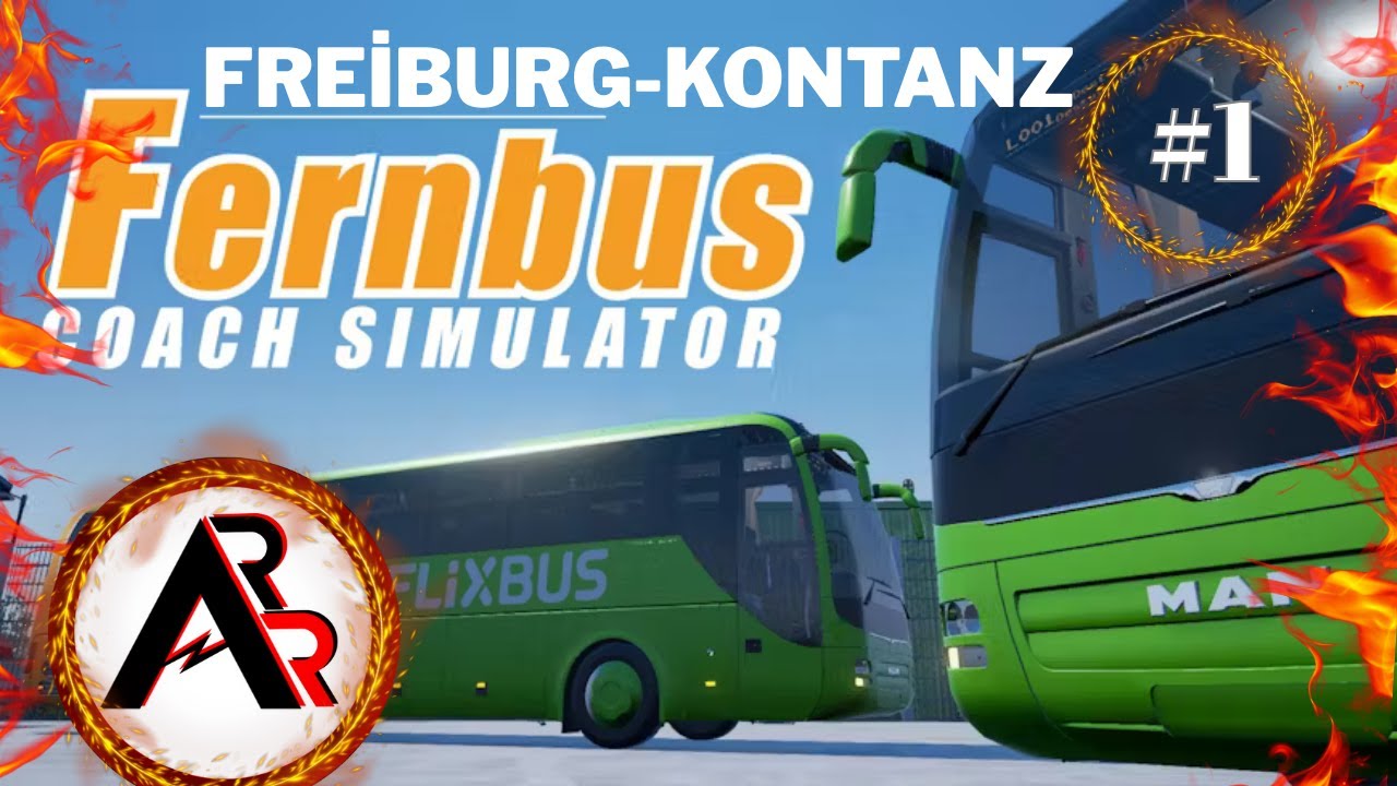 Fernbus Simulator | Bölüm-1 Freiburg-Kontanz