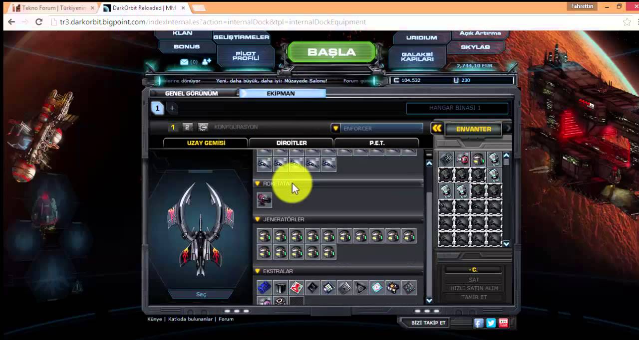 Tekno Forum Darkorbit Hesap Çekilişi