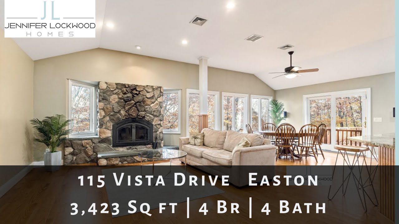 Easton CT Home for Sale: 115 Vista Dr