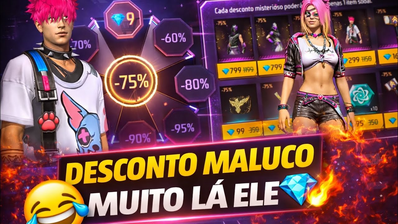 GARRENA METEU ESSE DESCONTO MALUCO… LÁ ELE DE TODOS 😂🔥